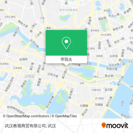武汉教视商贸有限公司地图