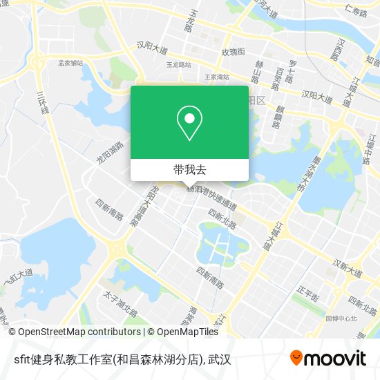 sfit健身私教工作室(和昌森林湖分店)地图