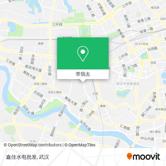 鑫佳水电批发地图