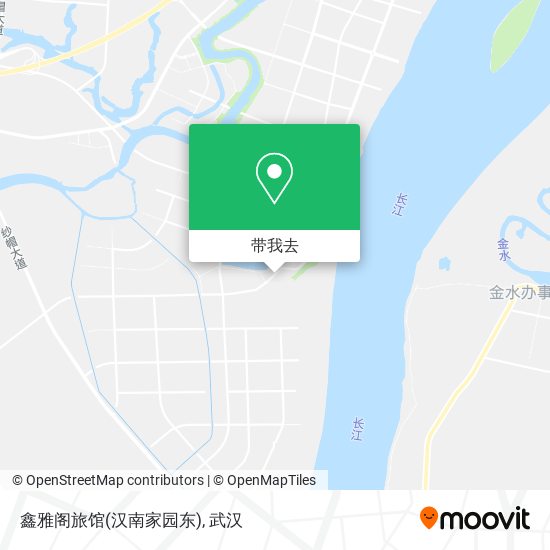 鑫雅阁旅馆(汉南家园东)地图
