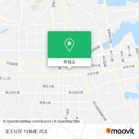 龙王社区-12栋楼地图