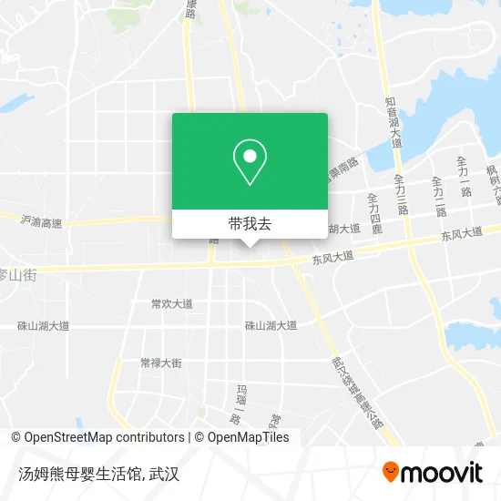 汤姆熊母婴生活馆地图