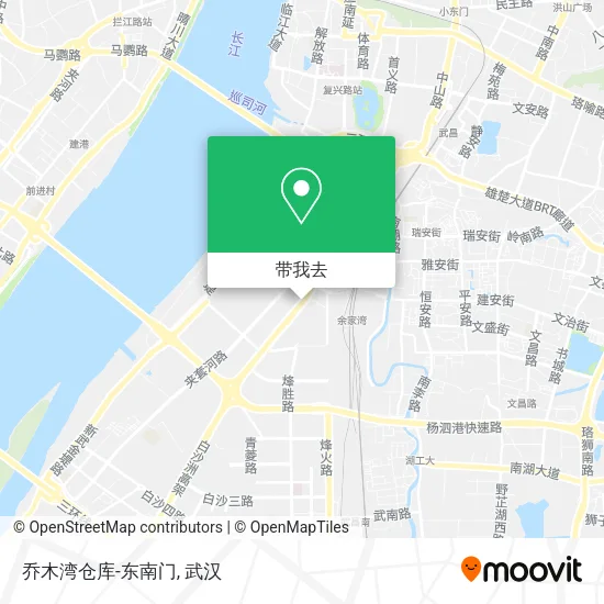 乔木湾仓库-东南门地图