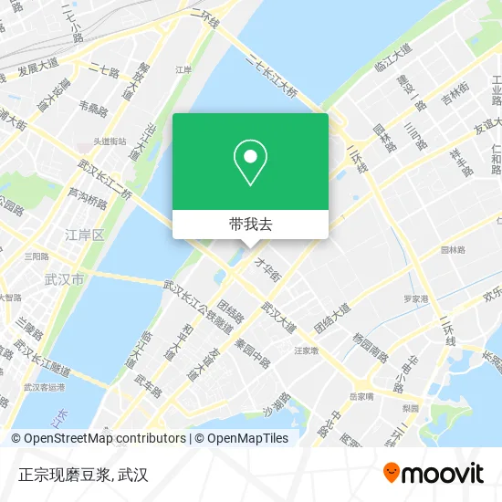 正宗现磨豆浆地图