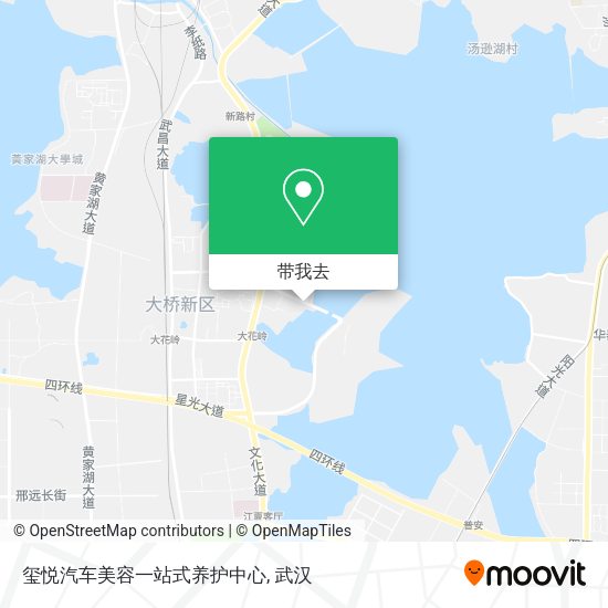 玺悦汽车美容一站式养护中心地图
