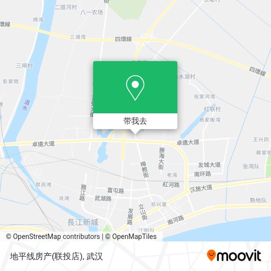 地平线房产(联投店)地图