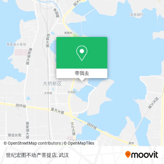 世纪宏图不动产菩提店地图