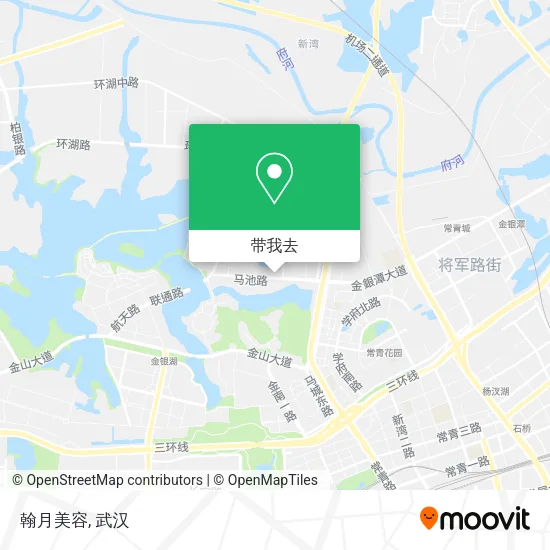 翰月美容地图