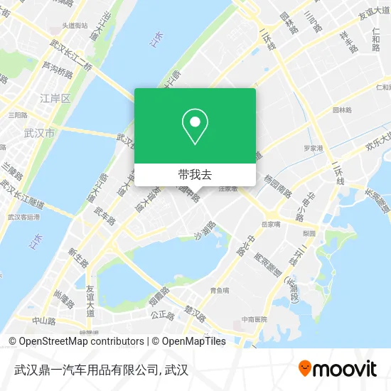 武汉鼎一汽车用品有限公司地图