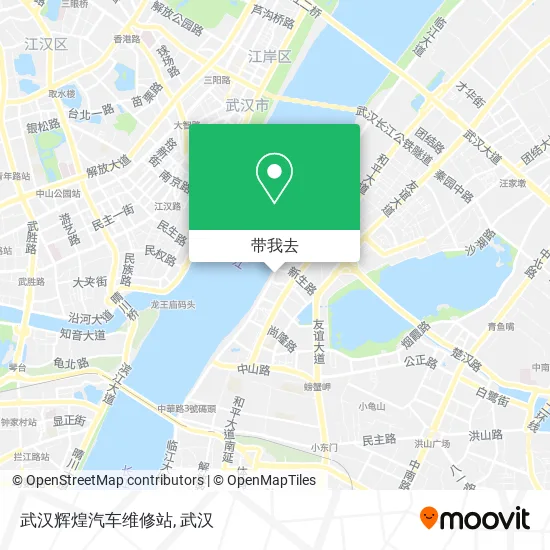 武汉辉煌汽车维修站地图