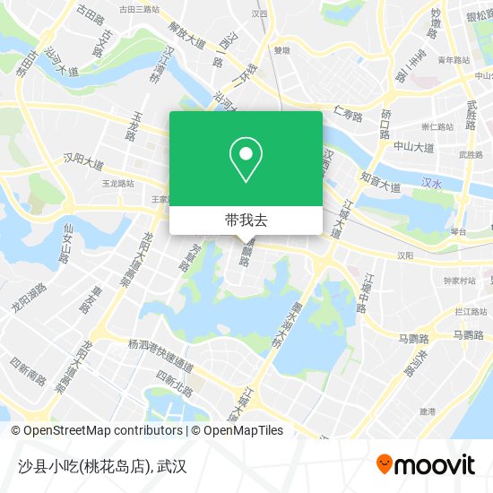 沙县小吃(桃花岛店)地图