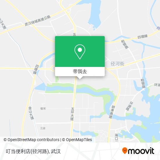 叮当便利店(径河路)地图