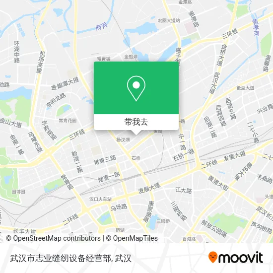 武汉市志业缝纫设备经营部地图