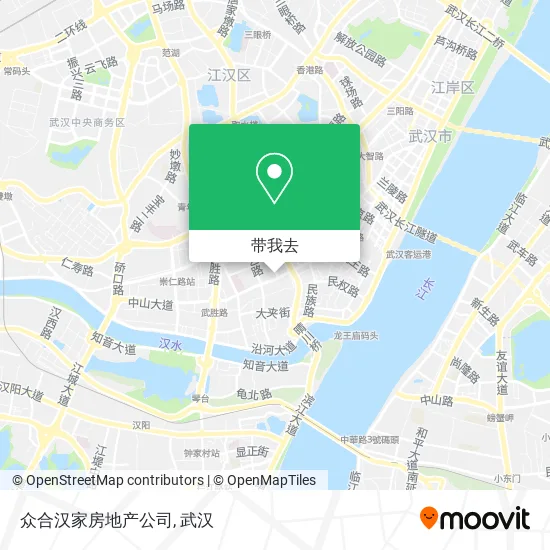 众合汉家房地产公司地图