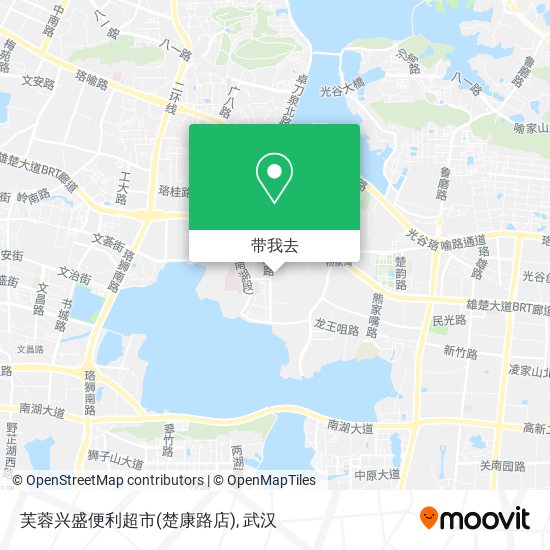 芙蓉兴盛便利超市(楚康路店)地图