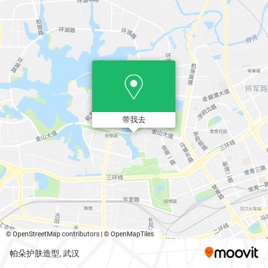 帕朵护肤造型地图