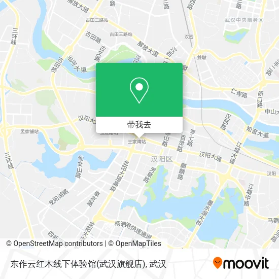 东作云红木线下体验馆(武汉旗舰店)地图
