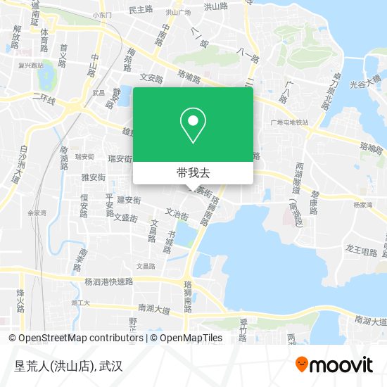 垦荒人(洪山店)地图