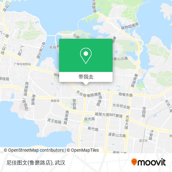 尼佳图文(鲁磨路店)地图