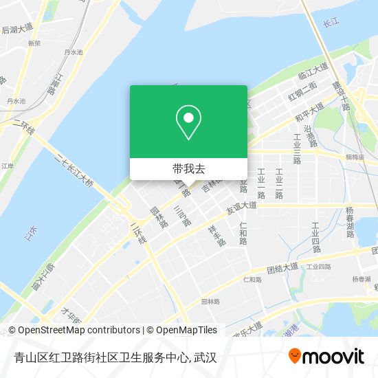 青山区红卫路街社区卫生服务中心地图