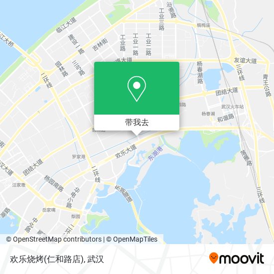 欢乐烧烤(仁和路店)地图