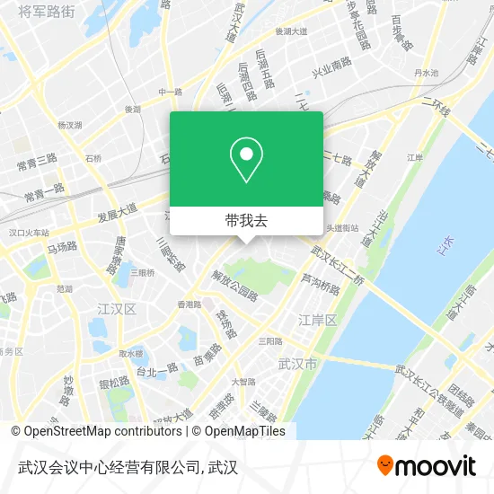 武汉会议中心经营有限公司地图