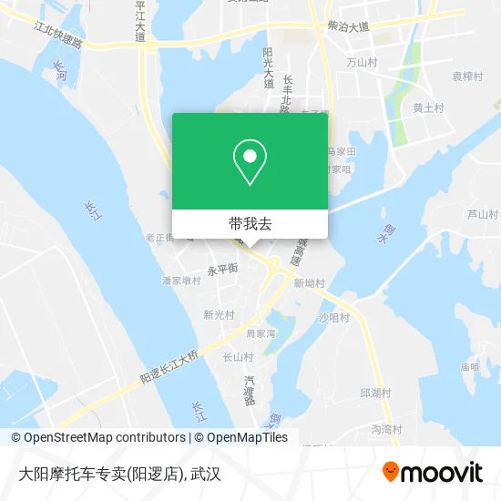 大阳摩托车专卖(阳逻店)地图