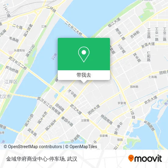 金域华府商业中心-停车场地图