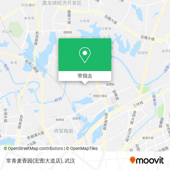 常青麦香园(宏图大道店)地图