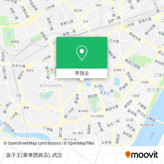 孩子王(黄孝西路店)地图