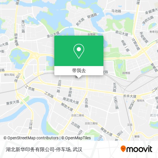 湖北新华印务有限公司-停车场地图
