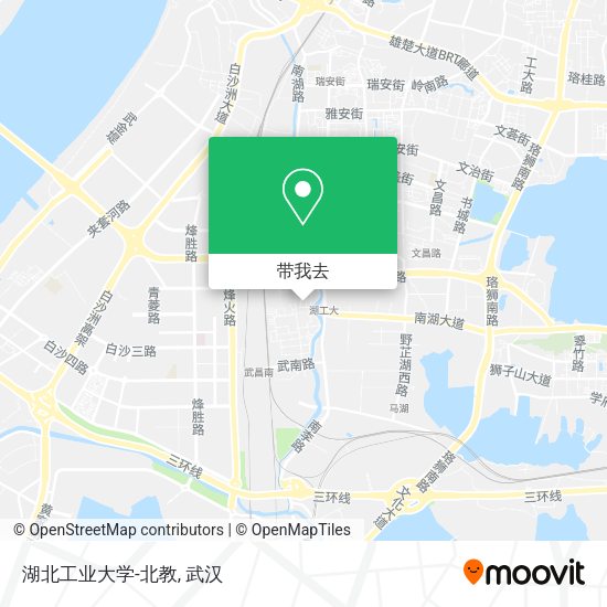 湖北工业大学-北教地图