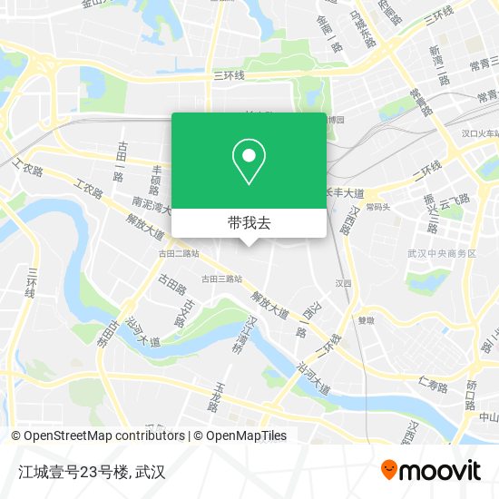江城壹号23号楼地图