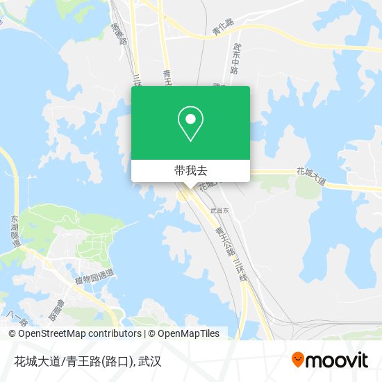 如何坐公交或地铁去洪山区的花城大道 青王路 路口 Moovit