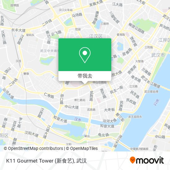 K11 Gourmet Tower (新食艺)地图