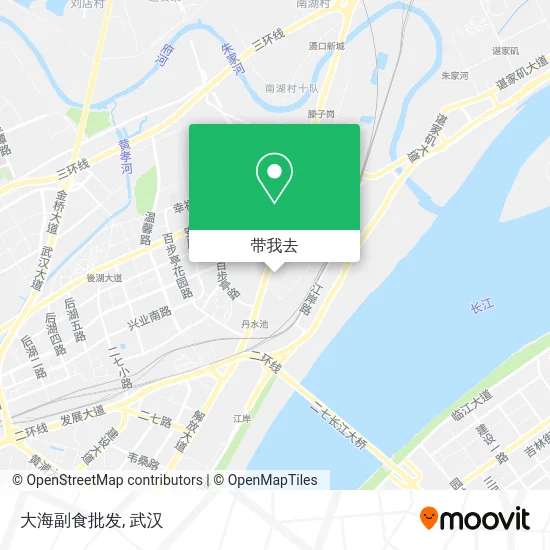 大海副食批发地图