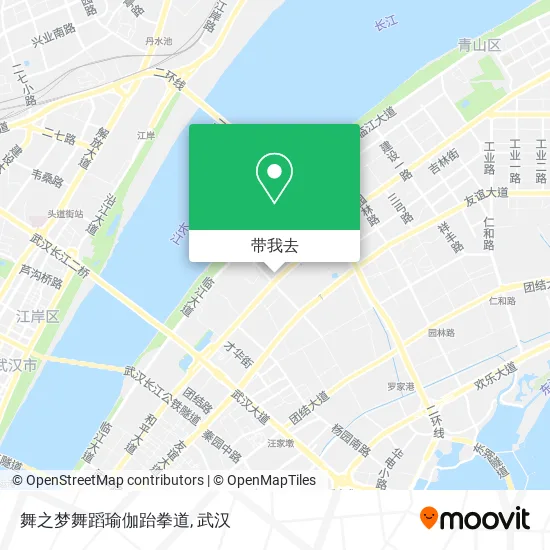 舞之梦舞蹈瑜伽跆拳道地图