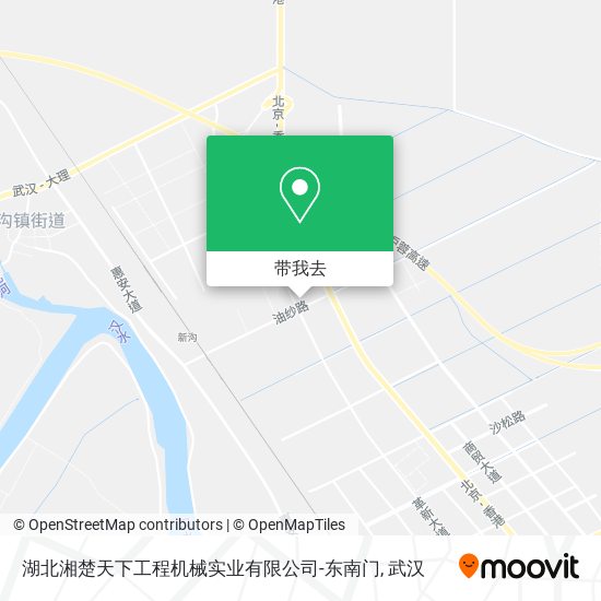 湖北湘楚天下工程机械实业有限公司-东南门地图