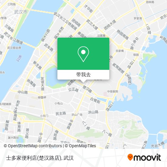 士多家便利店(楚汉路店)地图