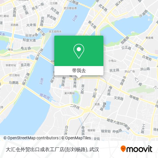 大汇仓外贸出口成衣工厂店(彭刘杨路)地图