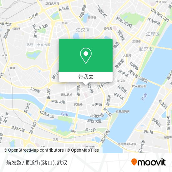 航发路/顺道街(路口)地图