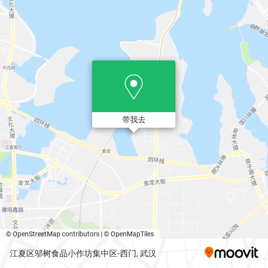 江夏区邬树食品小作坊集中区-西门地图