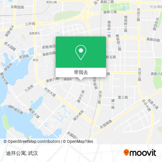 迪拜公寓地图