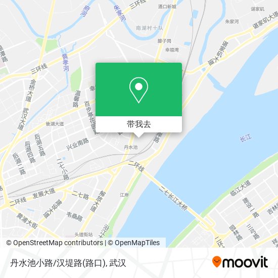 丹水池小路/汉堤路(路口)地图