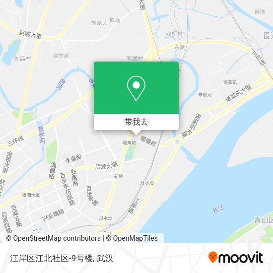 江岸区江北社区-9号楼地图