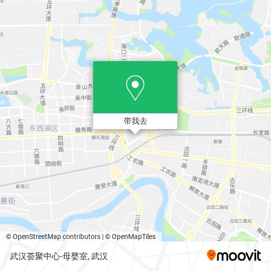 武汉荟聚中心-母婴室地图