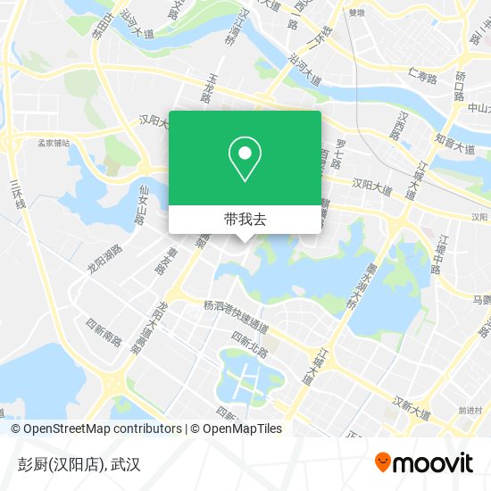 彭厨(汉阳店)地图