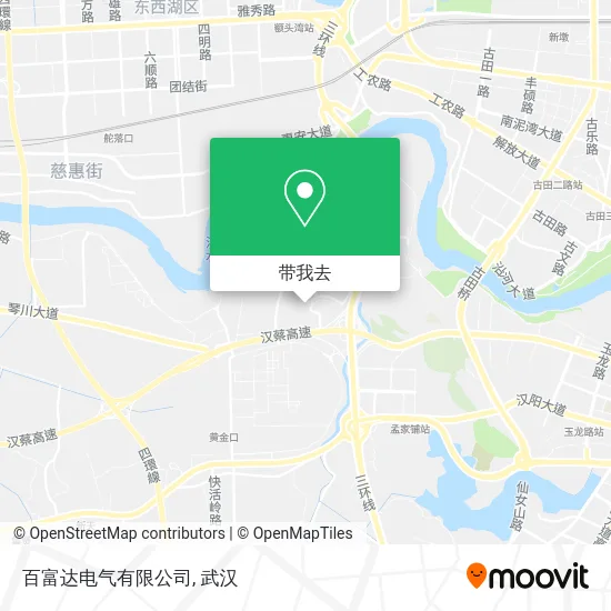 百富达电气有限公司地图