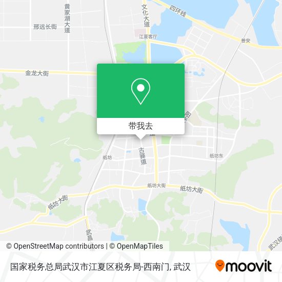 国家税务总局武汉市江夏区税务局-西南门地图