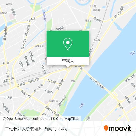 二七长江大桥管理所-西南门地图
